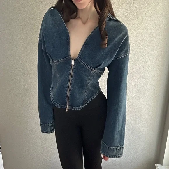 New EB Denim Joni Top - Picture 1 of 3